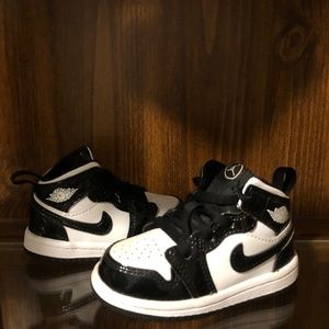 Toddler size high top jordans